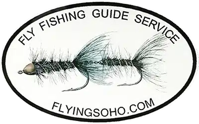 Flying SoHo Fly Fishing Guide Logo